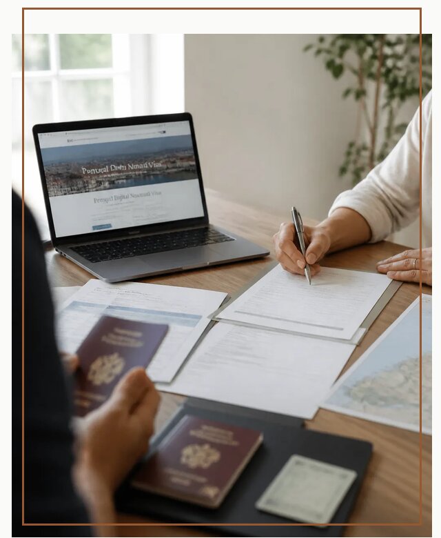 Оформление Digital Nomad и ВНЖ Португалии в Зеленокумске